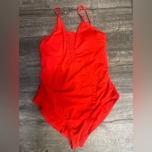 Catalina Vibrant Red Swimwear